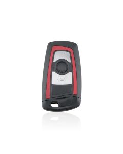 888 CAR ACCESSORIES Kućište oklop ključa 3 dugmeta  za BMW sa crvenim okvirom - B157-AP000