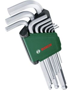 BOSCH Set inbus ključeva šestougaoni 9 kom - 1600A02BX9