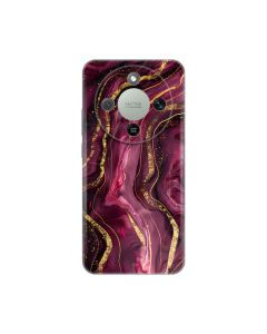 Maska za Honor Magic 8 Lite Burgundy Silikonska Print
