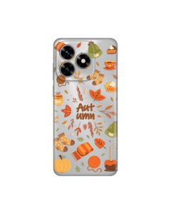 Maska za Honor X5c Plus Autumn Silikonska Print Skin