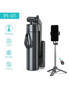 Selfie stick + tripod Pluginn PI-01 crni - 221082
