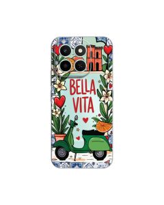 Maska za Honor X6c Bella Vita Silikonska Print Skin