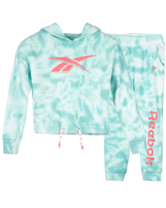 REEBOK komplet trenerka za devojčice, tirkizna - B4439RG4