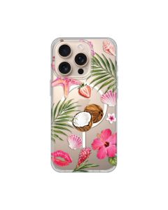 Maska za iPhone 16 Pro 6.3 Coconut Paradise Print Magsafe
