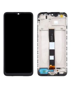 LCD za Xiaomi Redmi 9A/ 9C + touch screen Black + frame black CHO