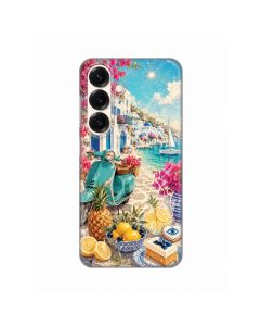 Maska za Samsung S931B Galaxy S25 Summer in Greece Silikonska Print Skin