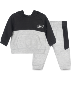 REEBOK komplet trenerka za male dečake, sivo crna - B9799RB12M