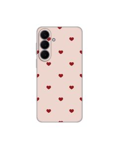Maska za Samsung S731B Galaxy S25 Fe Beige Hearts Silikonska Print