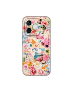 Maska za Honor 600 Lite Beach Please Silikonska Print Skin