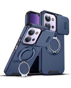 Maska za Xiaomi Redmi 15C 4G EU 173mm plava CamShield Ring stand