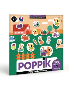 Moje prve nalepnice: Bebe Životinje 2+ - BABY013