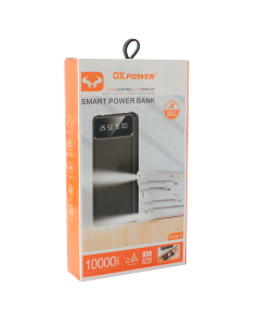 Power bank prenosiva baterija Oxpower PC4-1 4in1 5V 2A 10000 mAh crna - 206310