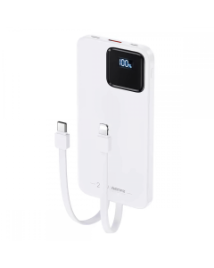 Power bank prenosiva baterija REMAX Suji Series RPP-500 20W+22.5W PD+QC 10000mAh bela - 206316