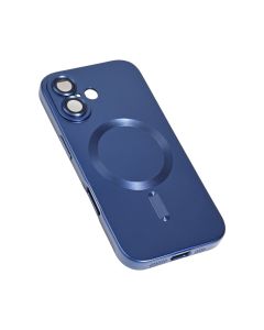 Maska za iPhone 16 6.1 tamno plava Magsafe Chrome