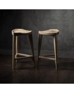 MEDA FURNITURE Drvena polubarska stolica Jasen - JasPBIzd3561
