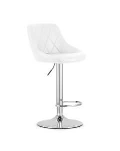 OSKAR Barska stolica kast white eco / chrom baza