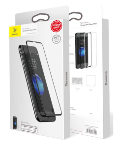 Zaštitno staklo za iPhone 7 Plus/ 8 Plus crno Baseus 5D Pet Soft 0.23mm - SGAPIPH8P-PE01