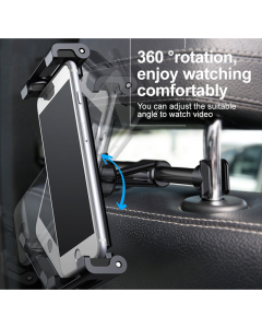 Auto držač za tablet i telefon Baseus za sedište crni