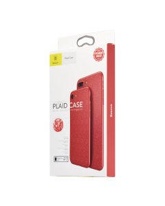 Maska za iPhone 7 Plus/ 8 Plus Baseus Plaid crvena - WIAPIPH7P-GP09