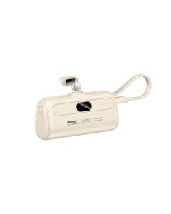 REMAX Power Bank RPP-77 fast charging lightning 5000mAh, bela - BAT2665