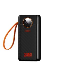 MOXOM Power Bank PB167 super fast USB/PD 22.5W/20W 30000 mAh, crna