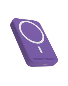Power bank MagSafe Wireless 5000 mAh, ljubičasta - BAT9178