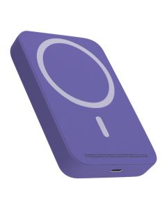 Power bank MagSafe 15W 5000 mAh, ljubičasta - BAT9198