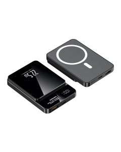 Power bank MagSafe M100 15W PD 20W+22.5W Fast 10000mAh, crna - BAT9345