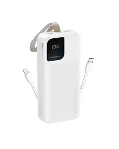 REMAX Power Bank Rellaen Series RPP-659 2.4A 30000mAh, bela - BAT9383
