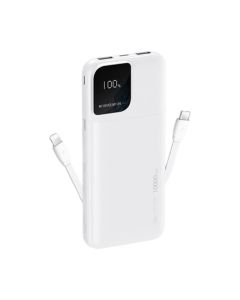 REMAX Power Bank Rellaen Series RPP-657 brzo punjenje 10000mAh 2.4A, bela - BAT9424