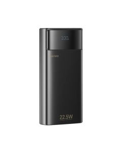 Power Bank REMAX FC-12 LED Flashlight PD 20W + QC 22.5W 20000mAh crni