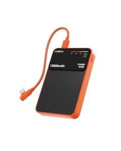 Power Bank Magsafe Moxom MX-PB200 fast PD 20W + wireless 15W Type C - Type C 10000mAh narandzasti