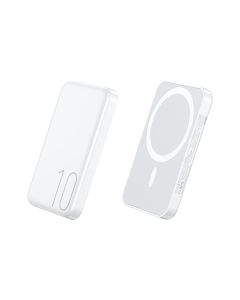REMAX Power bank MagSafe Usion RPP-65 PD20W + wireless 15W 10000mAh, bela