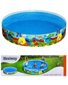 BESTWAY Bazen za decu 244x46cm Dinosaurus 55001