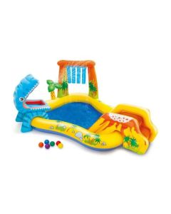 INTEX Bazen - zabavni park na naduvavanje Dinosaurus 249x191x109cm 57444 - 77360