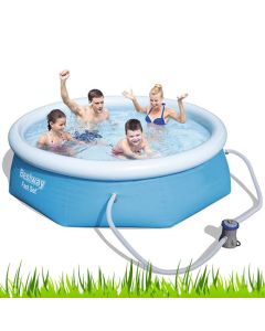 BESTWAY Bazen za dvorište sa filter pumpom 305x76cm Fast Set