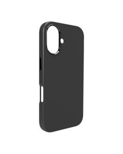 PURO Silikonska maska za iPhone 16 Pro, crna