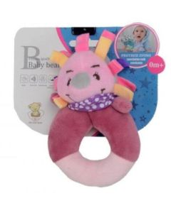 BBO Plišana igračka sa zvečkom Jež, roze - YW178994