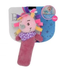 BBO Plišana igračka za bebe Jež, roze - YW178989