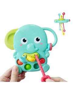 BBO Edukativna igračka za bebe sa aktivnostima Slon Lala Le