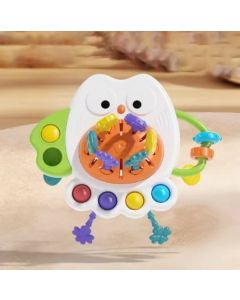 BBO Edukativna igračka za bebe Sovica sa aktivnostima