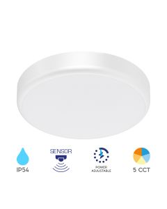 BRAYTRON LED plafonjera sa senzorom BRY-GRANDE-RND-20W-5u1-SNS-IP54