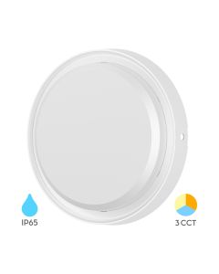 BRAYTRON LED spoljna zidna lampa BRY-BULKHEAD-18W-RND-WHT-3IN1-IP65