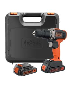 BLACK & DECKER Aku udarna bušilica - odvijač 18V 2 x 1,5 Ah BCD003C2K u koferu - BCD003C2K