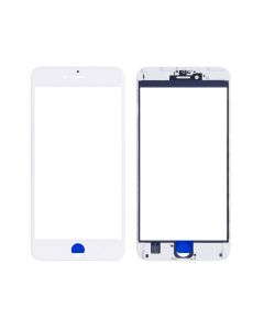 Staklo touch screen-a + frame + OCA Iphone 6S Plus Belo (Crown Quality)