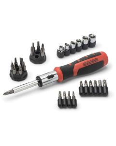 BLACK+DECKER Odvijač sa račnom + set nastavaka - BDHT0-62130V