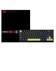 FANTECH Gejmerska mehanicka tastatura MK922 Atom HE68 Pro Mori magnetic emerald switch Wireless
