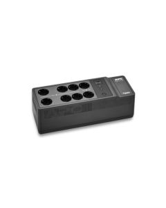 APC Back-UPS 850VA, 230V, USB Type-C and A charging ports, 8 Schuko CEE 7 outlets (2 surge)