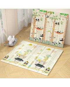 Baby Line Premium Collection Podloga za igru BEAR BIRTHDAY PARTY + PANDA 180x200x1cm