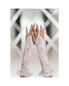 Bele Erotske Rukavice Gloves 7708 - 5591770820